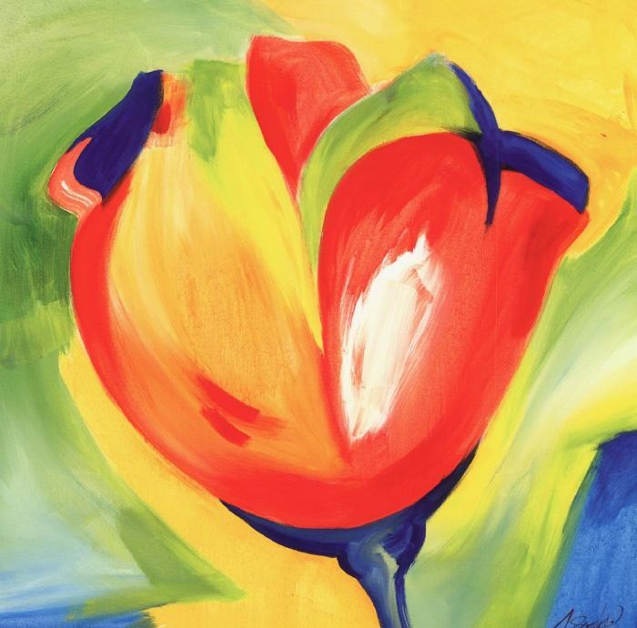 Alfred Gockel Riotous Tulips IV